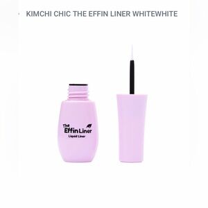 Kimchi beauty Liquid Eyeliner - white white